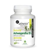 ALINESS Natural Ashwagandha 9% 590 mg, 100 kapsułek