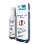 MYCOfast Spray do stóp i obuwia, 150 ml - cena, opinie, wskazania