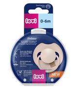 Canpol Lovi Prime Smoczek dynamiczny silikonowy Nude 34/404 0-6 miesięcy, 1 sztuka
