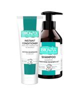 Zestaw Biovax Biotyna Plus szampon 200ml + Odżywka 7w1 200ml