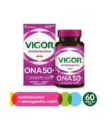 Vigor multiwitamina ONA 50+ zestaw witamin i minerałów z ashwagandhą i reishi, tabletki, 60 sztuk