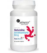 Aliness Naturalna Astaksantyna 8 mg - 60 kaps. - cena, opinie, dawkowanie