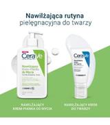 CeraVe, nawilżający krem-pianka do mycia, 473 ml