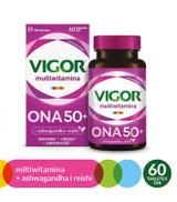 Vigor Multiwitamina ONA 50+, 60 tabl., cena, opinie, właściwości