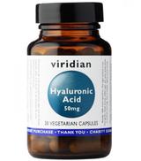 VIRIDIAN Hyaluronic acid 50 mg - 30 kaps.