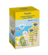 Mustela Ochrona Słoneczna Całej Rodziny, Mleczko przeciwsłoneczne SPF 50+, 2 x 100 ml - ważny do 2025-10-01