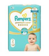 PAMPERS PREMIUM CARE 2 MINI Pieluchy 4-8 kg, 68 sztuk