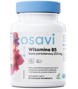 Witamina B5 Kwas Pantotenowy 200 mg, 90 vegan kaps., cena, opinie, składniki