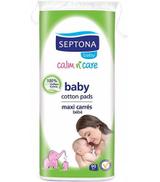 Septona Baby płatki kosmetyczne dla niemowląt, 90 szt., cena, opinie, właściwości