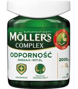 Moller's Complex Omega-3 + D3, 60 kapsułek