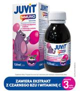 JUVIT IMMUNO - 120 ml. Wsparcie odporności u dzieci od 3. roku życia.