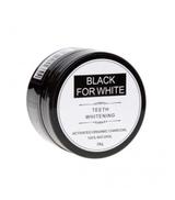 BLACK FOR WHITE Proszek do wybielania zębów z aktywnym węglem - 30 g - cena, opinie, stosowanie