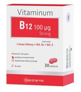 Starpharma Vitaminum B12 Strong - 30 tabl. - cena, opinie, właściwości