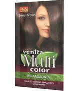 Venita Multi Color, szampon koloryzujący, 4.5 Głęboki Brąz, 40 g