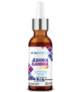 Allnutrition, Ashwagandha, krople, 30 ml