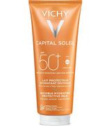 VICHY IDEAL SOLEIL Ochronne mleczko do twarzy i ciała SPF50+ - 300 ml - cena, opinie, właściwości