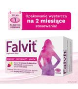 FALVIT zestaw witamin i minerałów dla kobiet, 60 tabletek