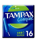 TAMPAX COMPAK Tampony z aplikatorem Super - 16 szt.