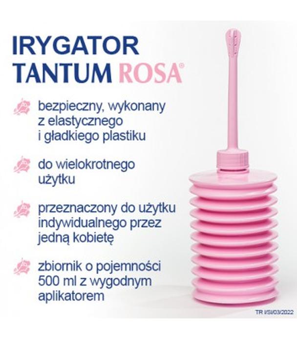 TANTUM ROSA Irygator - do płukania pochwy - 500 ml - cena, opinie, stosowanie