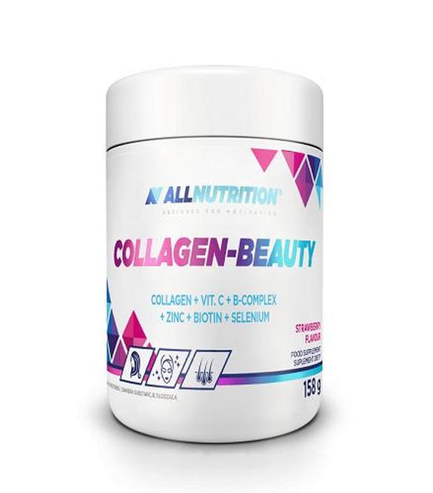 Allnutrition Collagen Beauty smak truskawkowy, 158 g