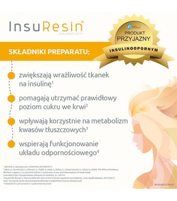 InsuResin, 30 saszetek + 60 kapsułek