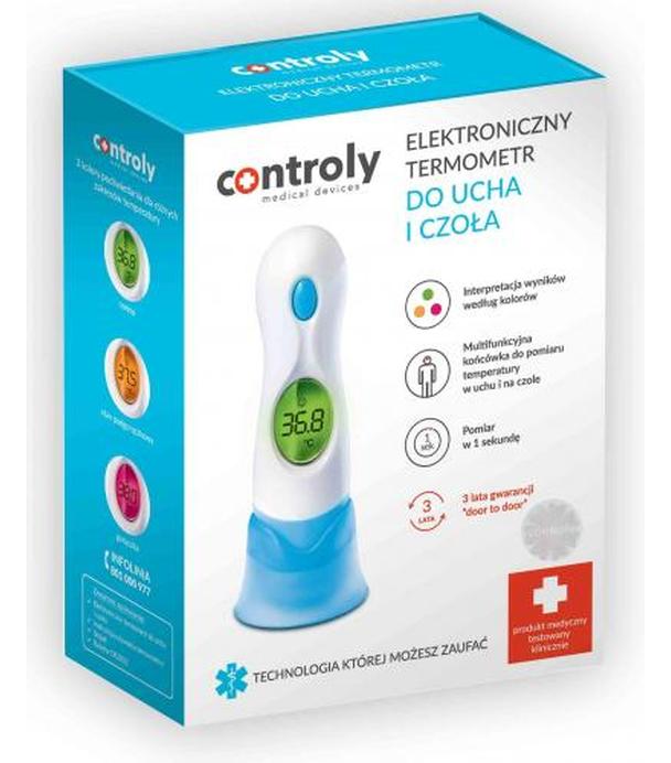 Controly Termometr do ucha i czoła elektroniczny [IT-901] 1 sztuka