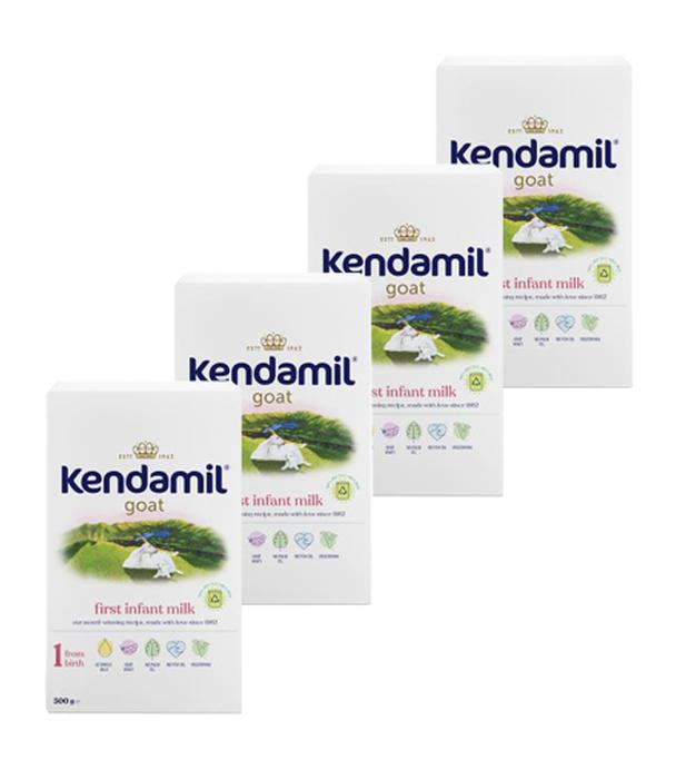 Kendamil 1 Kozie mleko dla niemowląt, 4 x 500 g