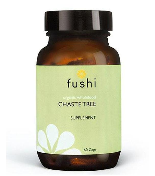 FUSHI Chaste Tree (Niepokalanek) - 60 kaps. - problemy hormonalne i mentruacyjne - cena, dawkowanie, opinie