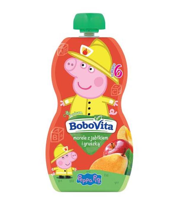 BoboVita morela z jabłkiem i gruszką Peppa Pig 100g