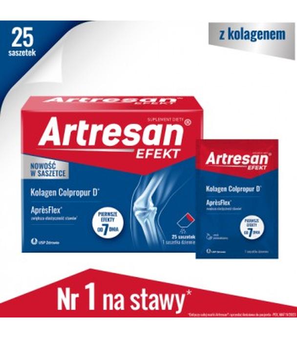 Artresan Efekt AprèsFlex® kolagen do picia na stawy, 25 saszetek