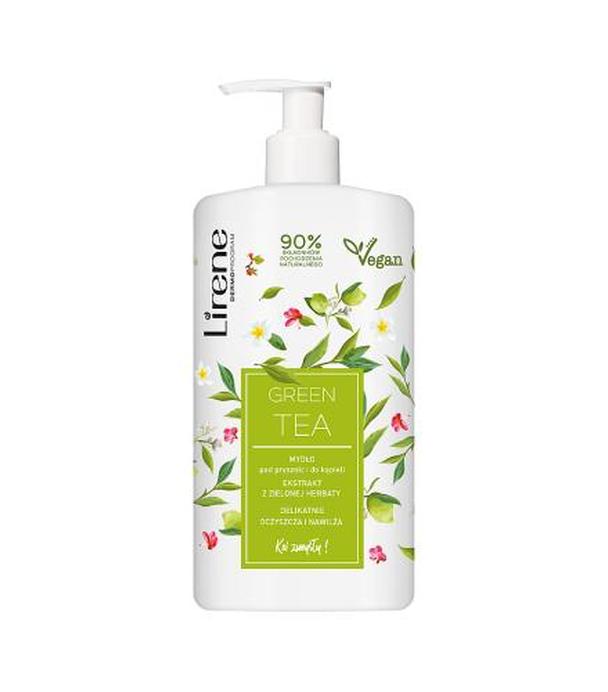 Lirene Mydło pod prysznic i do kąpieli Green Tea, 500 ml, cena, opinie, właściwości