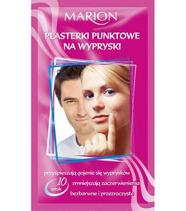 Marion Punktowe plasterki na wypryski, 10 sztuk