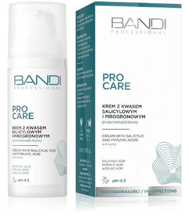 Bandi Po care krem z kwasem salicylowym i pirogronowym, 50 ml