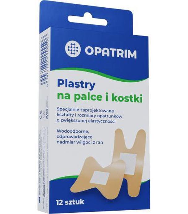 Opatrim Plastry na palce i kostki, 12 sztuk