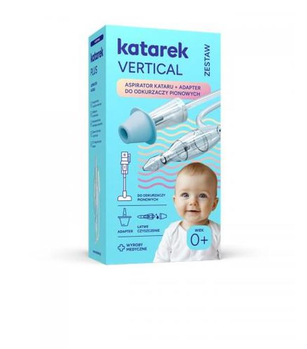 Katarek Vertical, Zestaw Aspirator kataru + Adapter do odkurzaczy pionowych, 1 sztuka