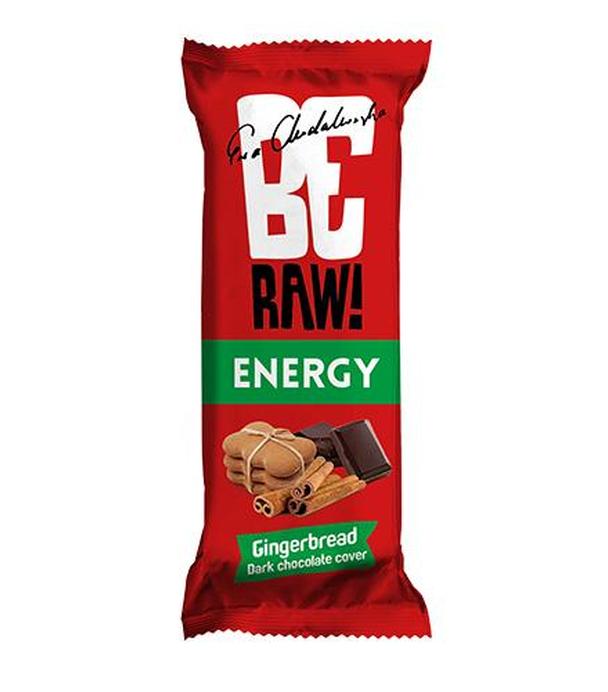 BeRAW! Energy, Baton energetyczny, piernik, 40 g - ważny do 2025-08-31