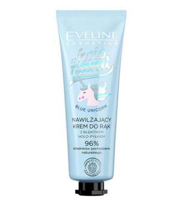 Eveline Cosmetics Holo Hand Nawilżający krem do rąk Blue Unicorn, 50 ml, cena, opinie, właściwości
