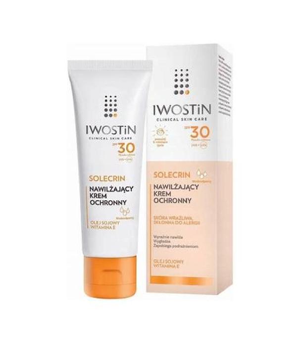 IWOSTIN SOLECRIN SPF30 Nawilżający Krem ochronny, 50 ml