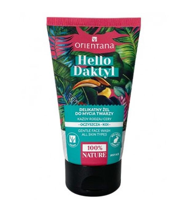 ORIENTANA Hello Daktyl Delikatny Żel do mycia twarzy, 125 ml