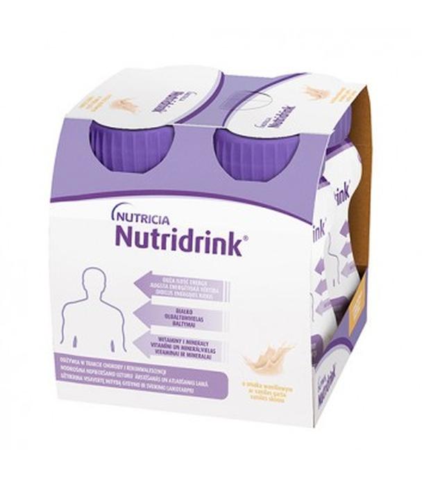 Nutridrink, napój o smaku waniliowym, 4 x 125 ml - ważny do 2025-10-28