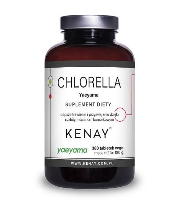 Kenay, Chlorella Yaeyama, 360 tabletek