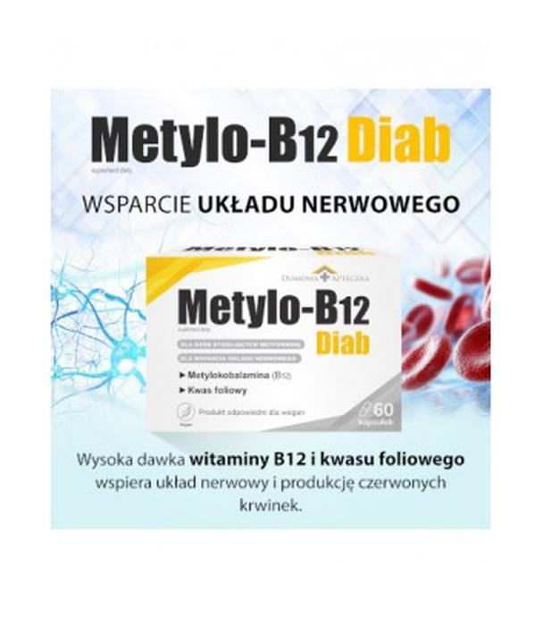 Domowa Apteczka, Metylo-B12 Diab, kapsułki, 60 sztuk