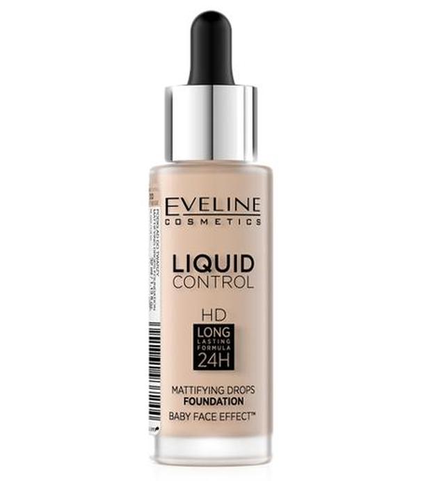 Eveline Cosmetics liquid control Podkład do twarzy 001 porcelain, 32 ml, cena, opinie, skład