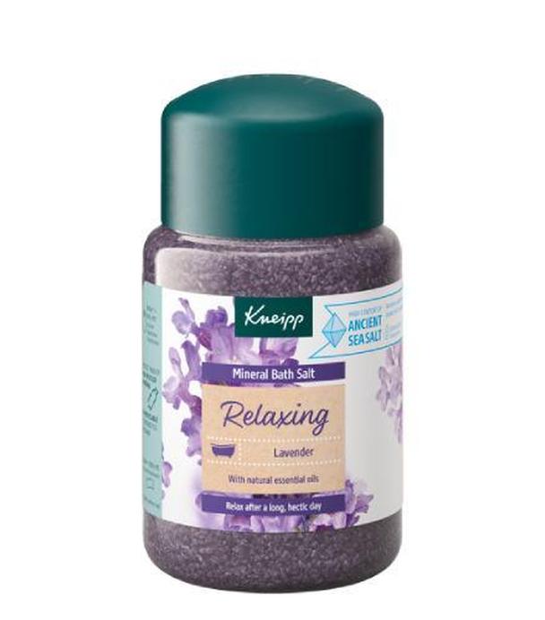 Kneipp Kryształki do kąpieli z soli mineralnej Relaxing Lawenda, 600 g