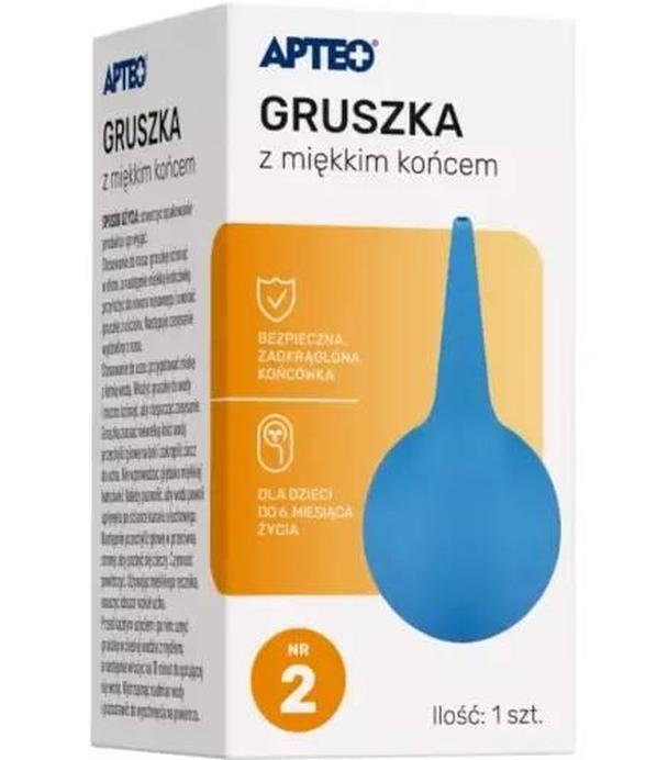 Apteo Gruszka z miękkim końcem nr 2, 1 sztuka