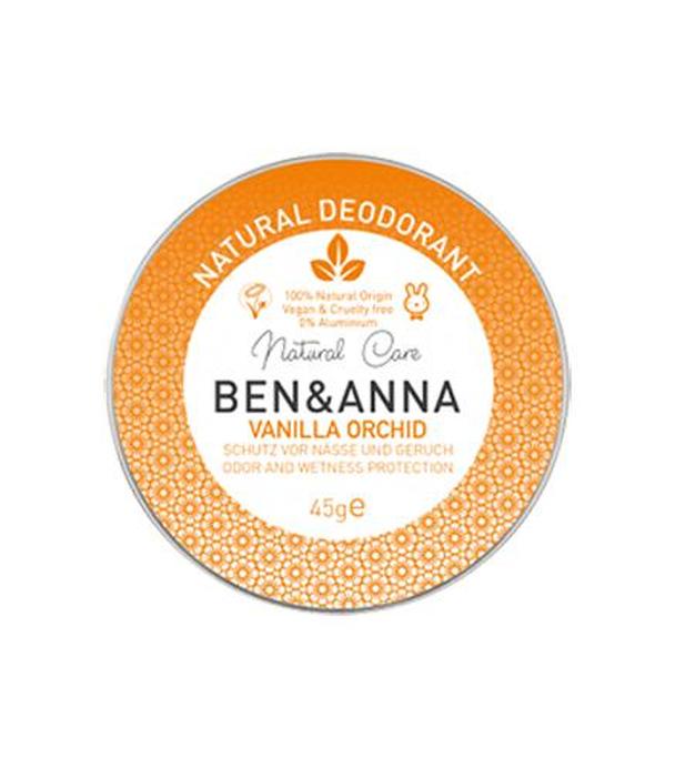 Ben & Anna Naturalny dezodorant w kremie Vanilla Orchid - 45 g - cena, opinie, właściwości