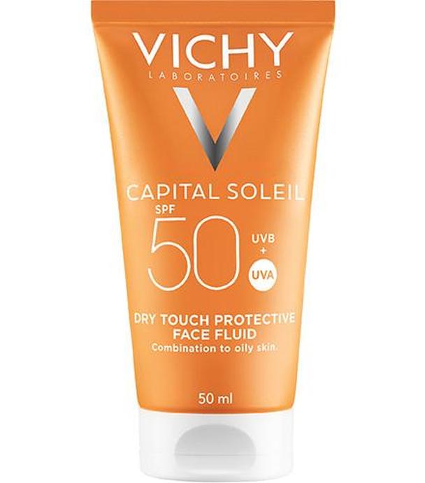 VICHY IDEAL SOLEIL Matujący krem do twarzy SPF50 - 50 ml - cena, opinie, właściwości