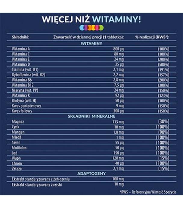 Vigor Multiwitamina On 50+, 90 tabletek