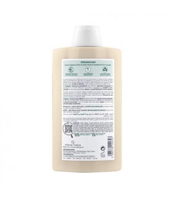 Klorane Szampon z organicznym cupuacu Regeneracja - włosy bardzo suche, 400 ml, cena, opinie, właściwości