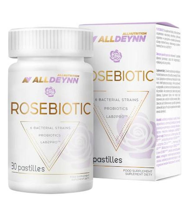 Allnutrition Alldeynn Rosebiotic 30 pastylek